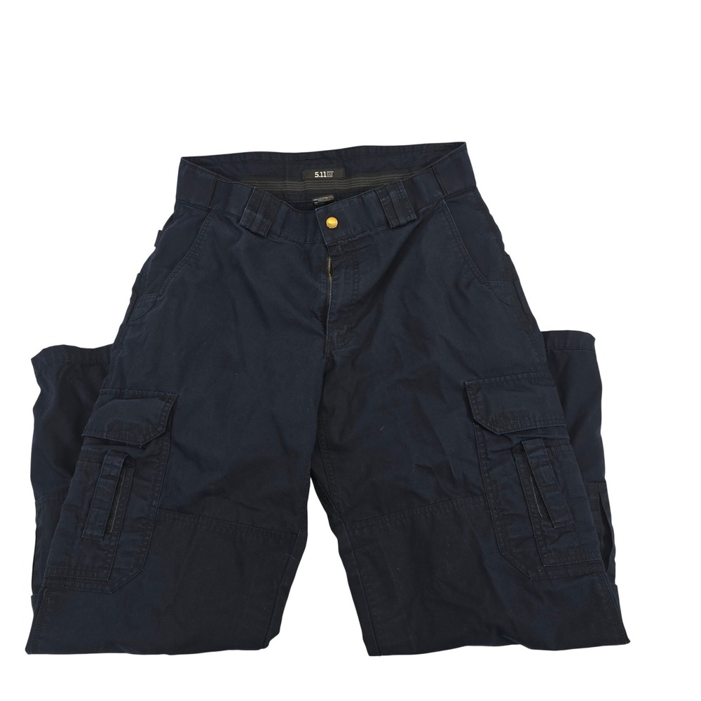 5.11 Tactical Men's Navy Blue Cargo Pants Size 36x32 Utility‎ Workwear